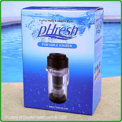 pHresh Portable Alkaline Water Pitcher